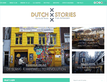 Tablet Screenshot of dutchstories.com